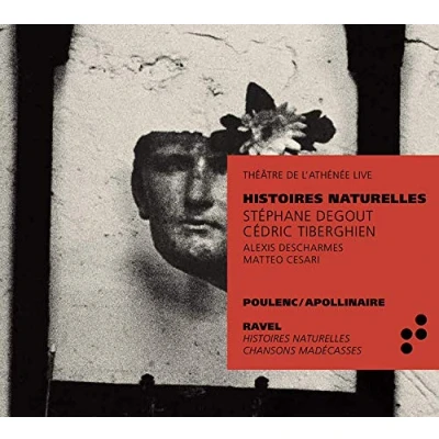 Afbeelding van Stephane Degout, Cedric Tiberghien, Alexis Desch Histoires Naturelles (CD)