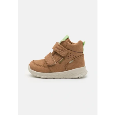 Afbeelding van Superfit Breeze Unisex Babyschoenen voor kinderen, Maat: 20, Braun/hellgrün Nubukleer