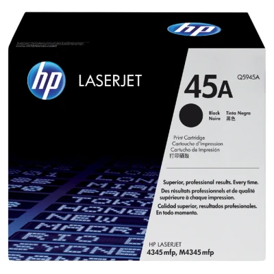 Afbeelding van HP Tonercartridge Q5945A 45A zwart