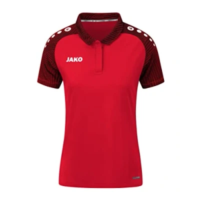 Afbeelding van JAKO Poloshirt, Dames, Maat: 34, Rotschwarz
