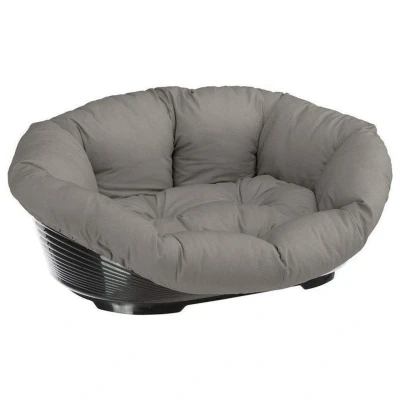Afbeelding van Ferplast Sofa Dove Met Kussen Hondenbank 85x62x28.5 cm Grijs 8