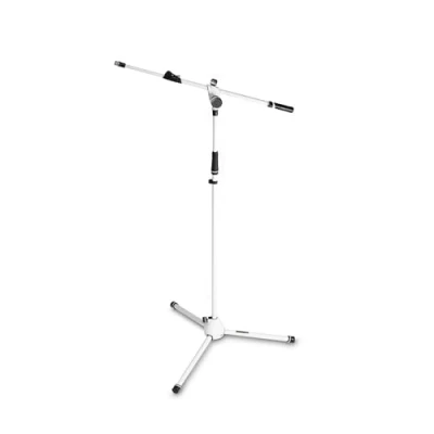 Afbeelding van Gravity MS 4322 W Microfoonstatief, met telescopische boompole, wit