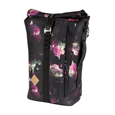 Afbeelding van Nitro Scrambler Urban Mobility Zakelijke rugzak met wieltjes en gevoerd laptopvak voor 15 inch (38 l), Zwart Roze,