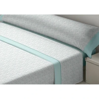 Afbeelding van Set beddengoed D&#039;Or LAVANDA Groen Bed van 90 Franela