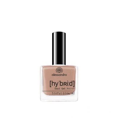 Afbeelding van Alessandro Hybrid Gel Polish 122, Sinful Glow Nagellak Beautytasting