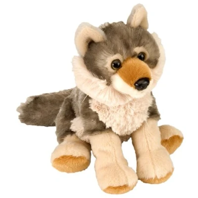 Afbeelding van Pluche wolf knuffel 16 cm