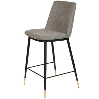 Afbeelding van Larvik counter barstoel 65 cm lichtgrijs