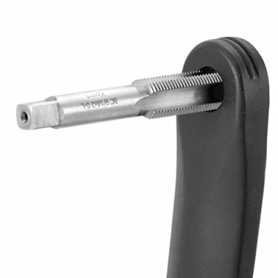 Afbeelding van Gereedschap superb tapeind staal pedaal links 9 16 inch ZWART