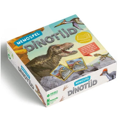 Afbeelding van Dinotijd memospel inclusief boek