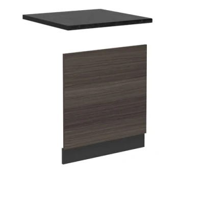 Afbeelding van Vicco Voorpaneel vaatwasser R Line, Edel grijs/Antraciet, 60 cm , WB Antraciet