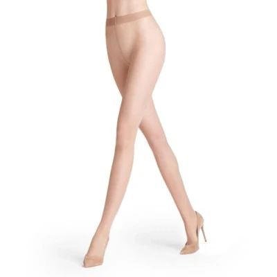 Afbeelding van Falke Seidenglatt 15 Denier Transparent Silky Panty, Dames, Maat: Small, Cocoon