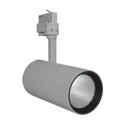 Afbeelding van Ledvance LED Railspot D95 Grijs 55W 4000lm 24D 930 Warm Wit Beste Kleurweergave