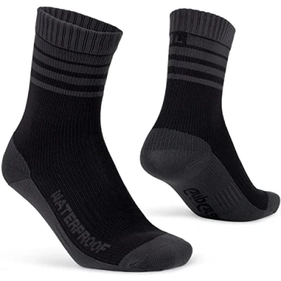 Afbeelding van Fietssokken Gripgrab Merino Thermal Waterdicht maat 38/41 Zwart