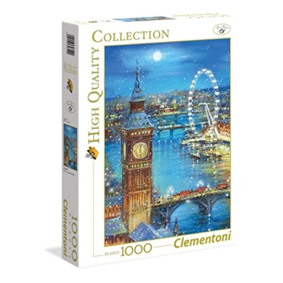 Afbeelding van Clementoni High Quality Collection Puzzel 1000 Stukjes Volwassenen Legpuzzel Big Ben Engeland Vanaf 14 jaar