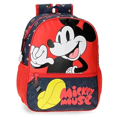 Afbeelding van Mickey Mouse kleuter jongens rugzak fashion 32 cm