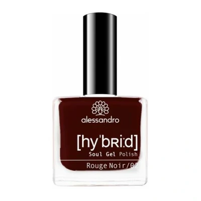 Image de Alessandro Hybrid Soul Gel Polish 121 Rouge Noir 8 ml