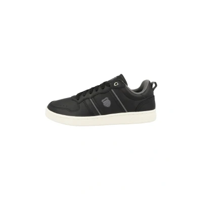 Afbeelding van K SWISS Lozan Match Lux Black M Heren Sneakers Zwart 41