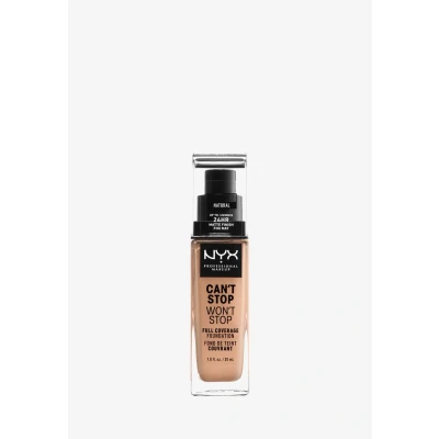 Afbeelding van NYX Professional Makeup Can&#039;t Stop Won&#039;t Full Coverage Foundation Natural 30 ml