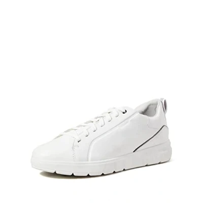 Afbeelding van Geox Spherica Sneakers laag, Heren, Maat: 42, Weiß Leer