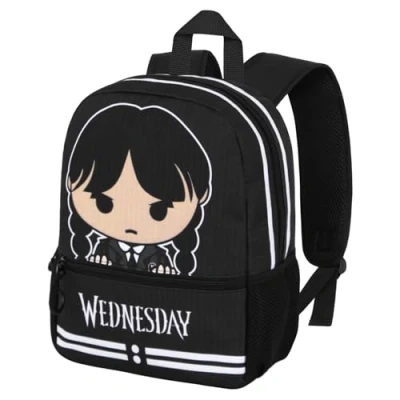 Afbeelding van Wednesday Cute Sweet rugzak, grijs, 26 x 33 cm, inhoud 9,5 l, één maat, schattige grijs., Leuke rugzak