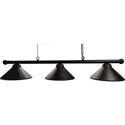 Afbeelding van Lexor Billiard lamp Radical BLK 3 shades
