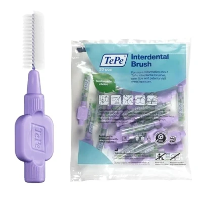 Afbeelding van TePe Interdentale Ragers Extra Soft Lichtlila ISO maat 6 1,1 mm (20 stuks)