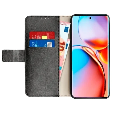 Afbeelding van Just in Case PU leer Book Zwart Motorola Edge 40 Pro