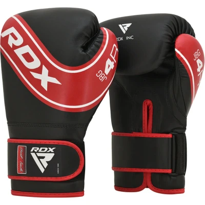 Afbeelding van Bokshandschoenen Kinderen RDX 4B Robo Kunstleer Kids 4 oz Rood Zwart