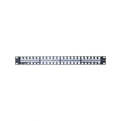 Image de DEXLAN Panneau 1U 48 ports STP keystone avec supp cables