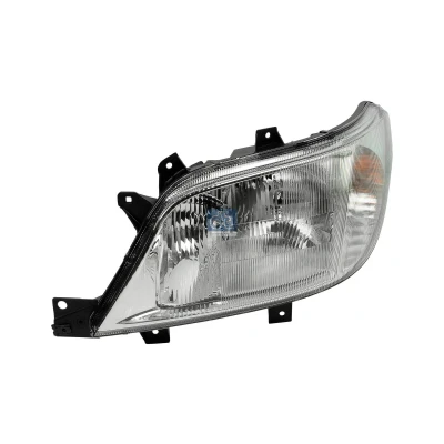 Afbeelding van DT Spare Parts 4.68076 Koplampen Links H7, PY21W, H1 12 Transparant Zonder mistlamp voor rechtsrijdend verkeer Met gloeilamp