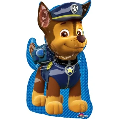 Afbeelding van Paw Patrol supershape ballon Chase 58x78cm per stuk