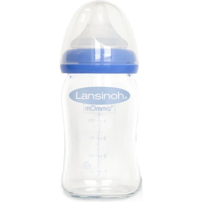 Afbeelding van Lansinoh NaturalWave Glazen Babyfles 160 ml