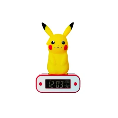 Image de Réveil lampe Teknofun Pikachu Jaune et Rouge