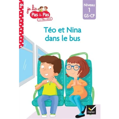 Image de Téo et Nina GS CP Niveau 1 dans le bus