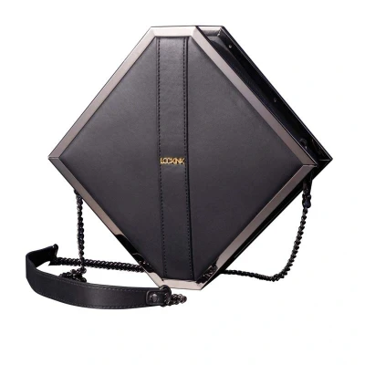 Afbeelding van LOCKINK Mysterious Square Kink Bag Zwart
