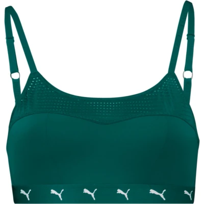 Afbeelding van Puma Padded Sport Top Dames Varsity Green XS