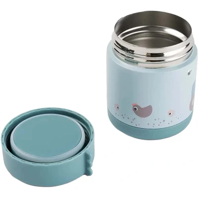Afbeelding van Done By Deer Thermische Food Jar 300ml Tiny Farm Blue