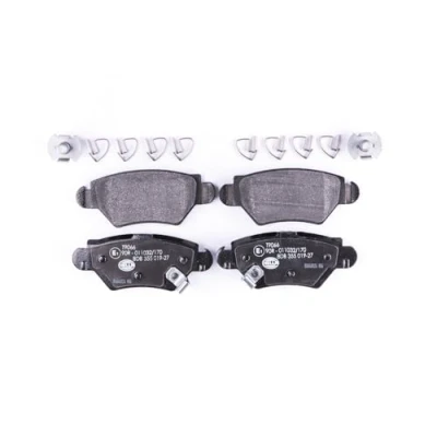 Afbeelding van HELLA 8DB 355 019 271 Remblokkenset Met akoestische slijtagewaarschuwing remzadelschroef toebehoren OPEL: Zafira A, Astra G CC, Saloon