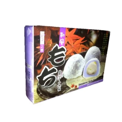 Afbeelding van Yuki &amp; Love Mochi Japanse rijstcake Taro smaak 210 g