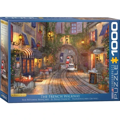 Afbeelding van Eurographics THE French Walkway Dominic Davison Puzzel voor kinderen, Maat: One Size, Multicoloured