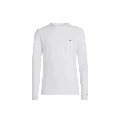 Afbeelding van O&#039;Neill Essentials Skins Surfshirt, Heren, Maat: Small, Snow white