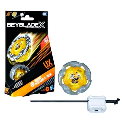 Image de Beyblade X Starter Pack Wand Wizard 5 70DB UX avec toupie et lanceur