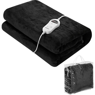 Afbeelding van Monzana Warmtedeken 180x130cm 10 Verwarmingsniveaus Timer Antraciet
