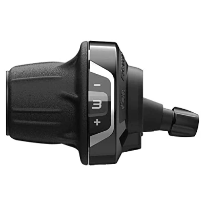 Afbeelding van Draaiversteller (links) 3 speed Shimano Tourney SL RV400 zwart/zilver