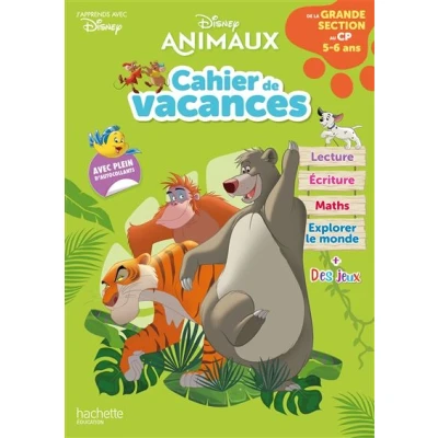 Image de Disney Animaux de la Grande Section au CP Cahier vacances 2025