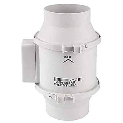 Afbeelding van S&amp;P Hydrogarden TD160/100 Ventilator, 10,2 cm, 160 m/u