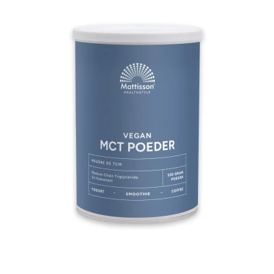 Afbeelding van Mattisson Vegan MCT poeder Puur kokosnoot 330 g