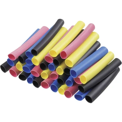 Afbeelding van DSG Canusa 8011050990 Krimpkous assortiment 4.80 mm 2.40 Krimpverhouding:2:1 40 stuk(s)