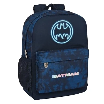 Afbeelding van Schoolrugzak Batman Legendary Marineblauw 32 x 43 14 cm