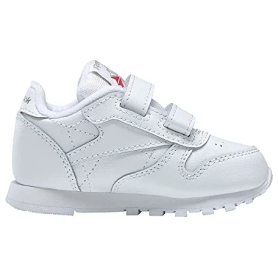 Afbeelding van Reebok Classic Leather 2v Lage sneakers Leren Sneaker Jongens Wit Maat 24